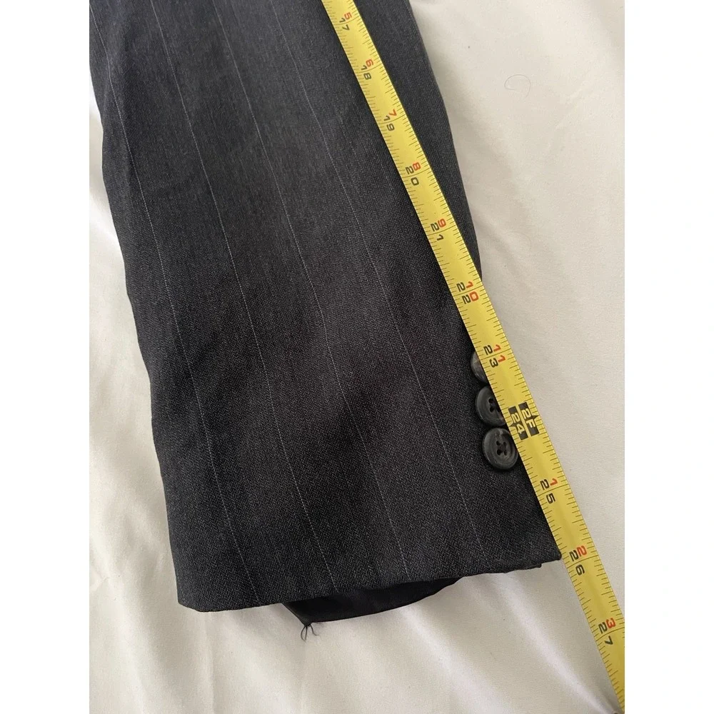 Vintage Ralph Lauren Polo University‎ Club Gray Wool 2 Button Blazer Men's 42R